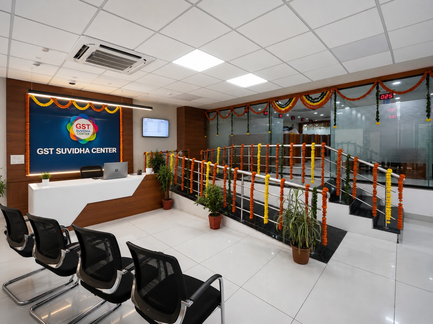 Multi-service GST center launch