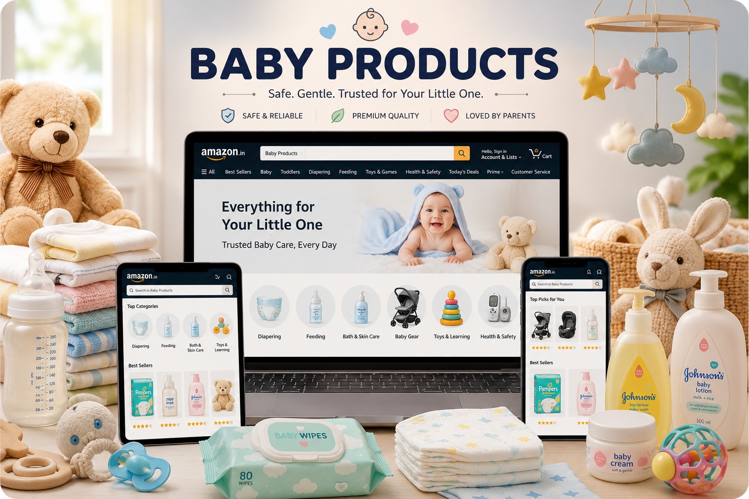 Amazon baby products brand launch